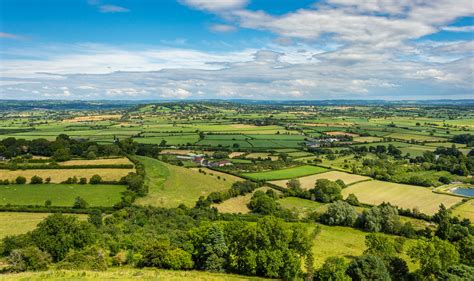 Somerset Levels from Glastonbury Tor | This incredible view … | Flickr