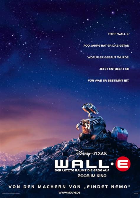 Movie poster of "WALL·E" - 595x842px (US)