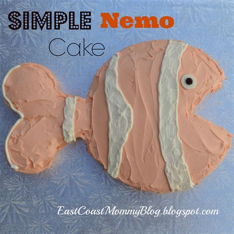 East Coast Mommy: A {Simple} NEMO Cake