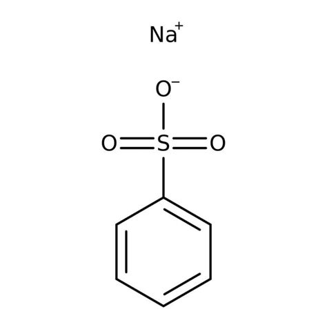 Benzenesulfonic acid, sodium salt, 98%, Thermo Scientific Chemicals, Quantity: 25 g | Fisher ...