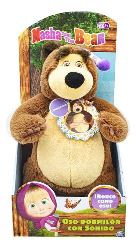 Masha Y El Oso Peluche Oso Dormilon 32cm Spin Master | Meses sin intereses