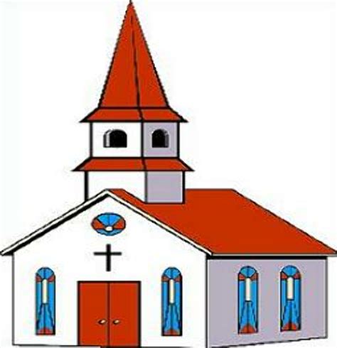 Free Church Building Clipart Black And White Download - vrogue.co