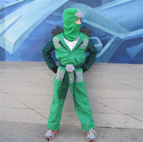 Lego Ninjago Green Ninja inspired costume for boys | Lego ninjago, Lego ...