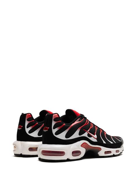 Nike Mens Air Max Plus In Black/white/university Red | ModeSens