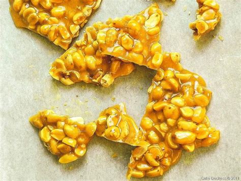 Easy Spicy Peanut Brittle - Savoring Italy