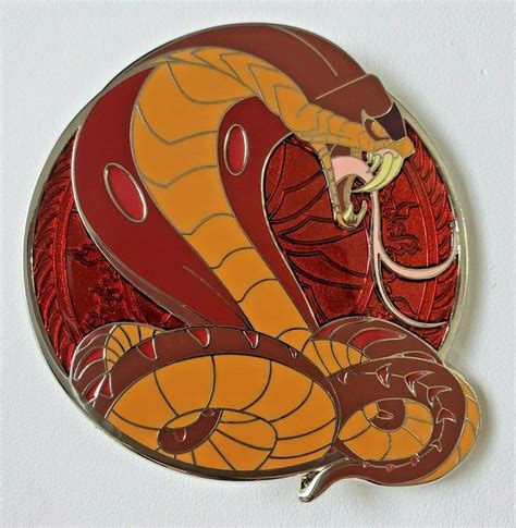 Snake Jafar Aladdin Profile Disney Villain Fantasy Pin LE 50 | #2105780697