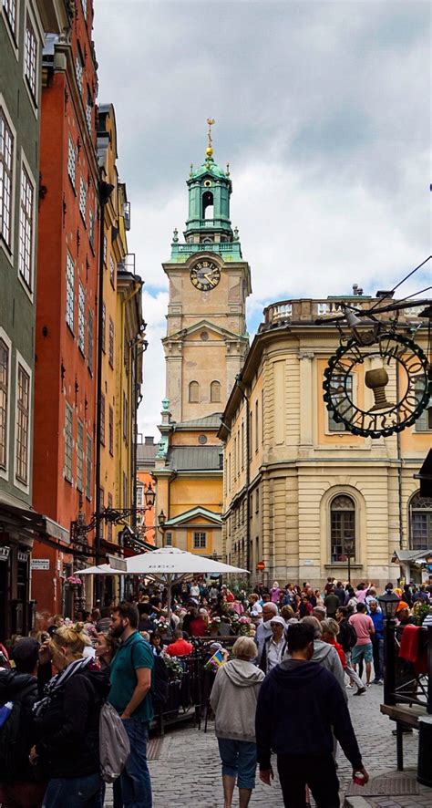 Old Town of Stockholm, Sweden | Old town, Sweden, Street view