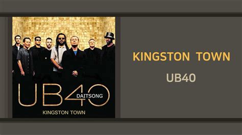 UB40 - Kingston Town / Lyrics / 한·영 가사 - YouTube