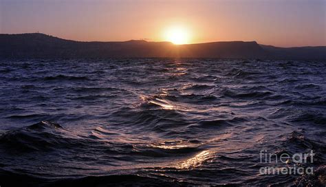 Sea of Galilee Sunset Photograph by Lydia Holly - Fine Art America