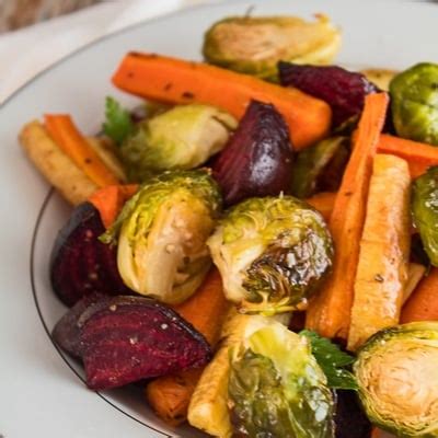 Roasted Vegetable Medley {Easy Vegetable Side Dish Recipe} | Bake It With Love