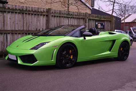 Lime Green Lamborghini Gallardo Wrap - Reforma UK