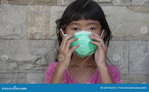 Kids Wearing the Mask for Protect Them Self from Virus and Air Pollution Stock Video - Video of ...