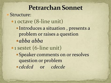 PPT - Sonnets PowerPoint Presentation, free download - ID:2527398