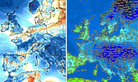 Europe weather MAP: Destructive frost from Italy moves across ...