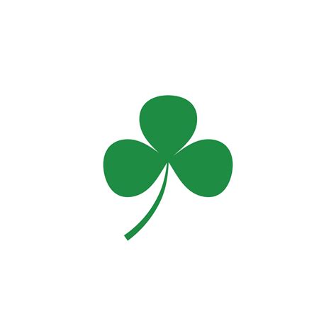 Green Clover Leaf icon Template 13636490 Vector Art at Vecteezy