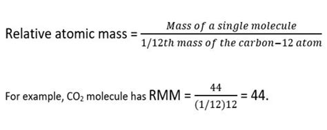 Relative Atomic Mass - an important concept in chemistry - Assignment Point