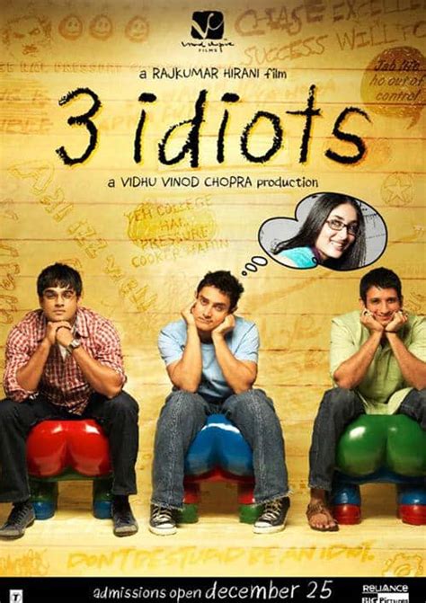 3 Idiots Movie (2009) Cast, Release Date, Story, Budget, Collection, Trailer, Poster, Review