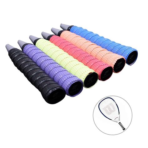 2018 New Badminton Racket Grip Two color Keel Grip Tape Thickened ...