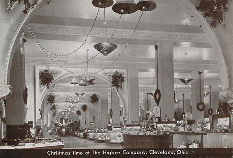 Higbee Department Store...not the same as Christmas Story but similar...decorated for Christmas ...