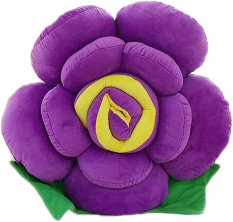 Amazon.com: LANFIRE Flower Throw Pillow Seating Cushion Floor Pillows Cushions Patio Furniture ...