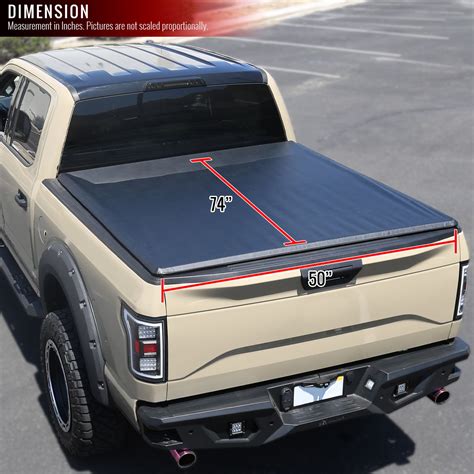 1993-2011 Ford Ranger Flareside 6 ft. Bed Tonneau Bed Cover - TCR-RAN93-6-MP