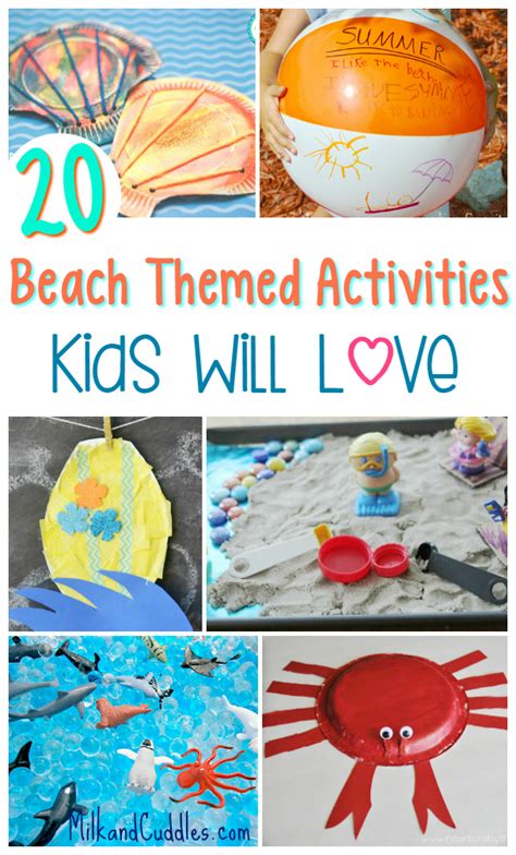 20 Beach Themed Activities for Kids! - Everyday Best