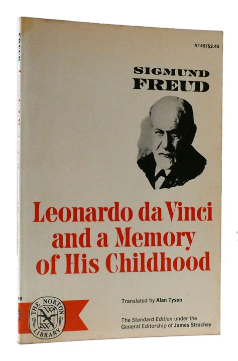 LEONARDO DA VINCI AND A MEMORY OF HIS CHILDHOOD | Sigmund Freud | First Edition; First Printing