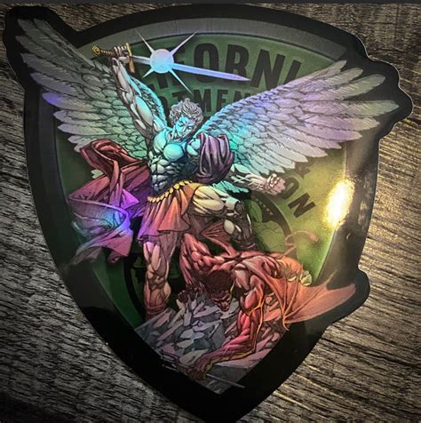 St.Michael CDCR Patch sticker | Tactical Tommy