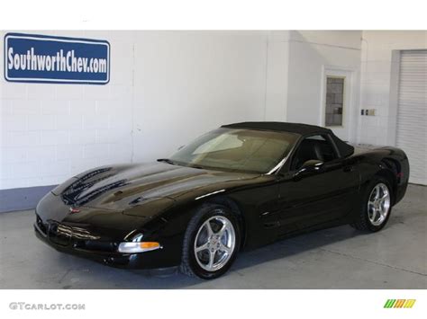 2001 Black Chevrolet Corvette Convertible #33189440 | GTCarLot.com ...