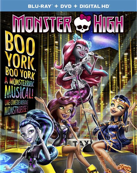 Monster High: Boo York, Boo York – Blu-ray/DVD Combo Edition