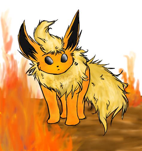 Flareon Fanart by Kalimaru on DeviantArt