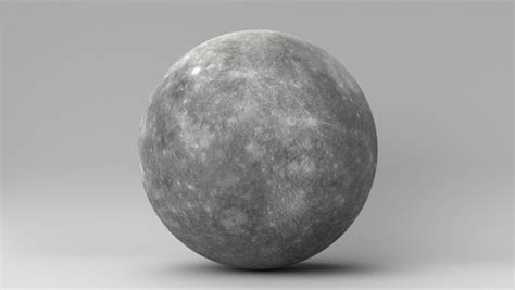 Planet mercury 3D model - TurboSquid 1659069