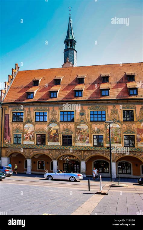 Ulm City Hall (Rathaus) building Germany Stock Photo - Alamy