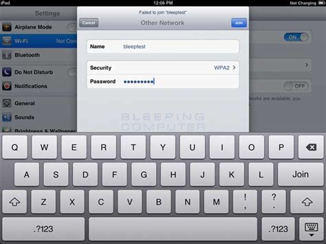 How to connect an iPad to a Wireless or Wi-Fi network