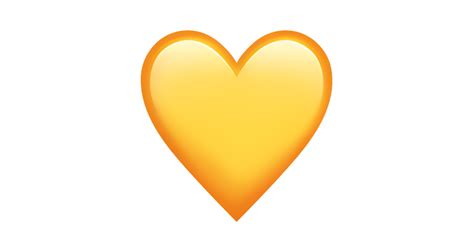 Yellow Heart Emojis