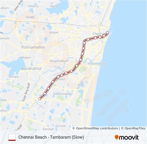 emu Route: Schedules, Stops & Maps - Tambaram (Slow) (Updated)