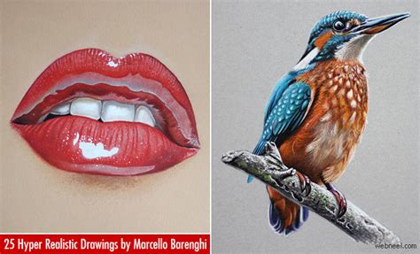 25 Stunning Hyper Realistic Drawings and Video Tutorials by Marcello Barenghi