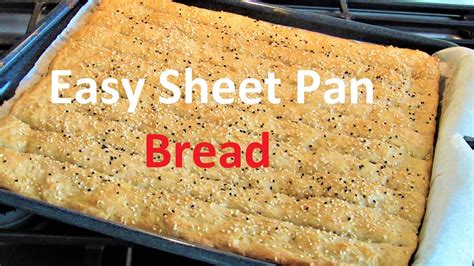 Sheet Pan Easy and Delicious Bread Without Kneading /#Recipe464CFF ...