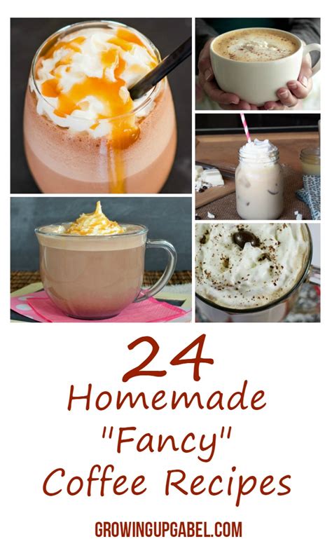 24 Homemade Gourmet Coffee Recipes
