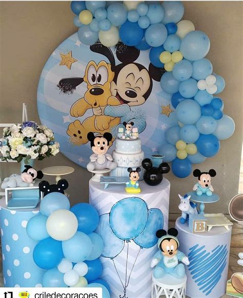 Pin by Daniel Lautaro on Guardado rápido | Mickey mouse baby shower, Mickey baby showers, Disney ...