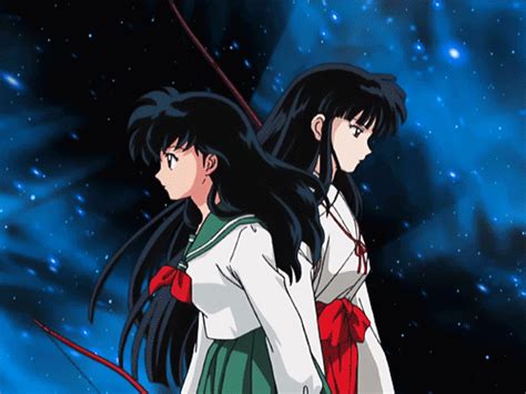 Kagome, kikyo and manga gif anime #1702280 on animesher.com