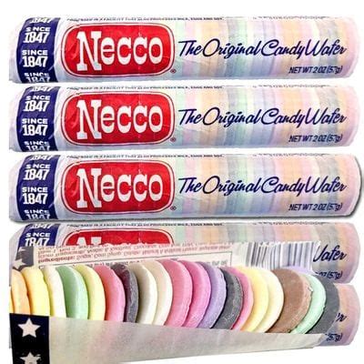 Necco Wafers and Candy Buttons - Sweet Jenny's Ice Cream