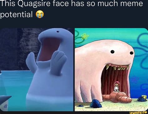 This Quagsire face has so much meme potential - iFunny