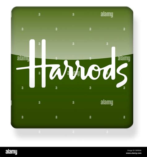 Harrods logo hi-res stock photography and images - Alamy