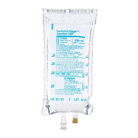 Lactated Ringers BBraun 250ml | Medical Supplies & Equipment