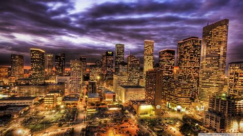 Houston Skyline Wallpapers - Top Free Houston Skyline Backgrounds - WallpaperAccess