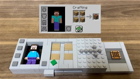 How to Build Minecraft Inventory Crafting Table | Lego - YouTube