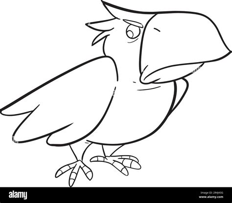 wicked crow for hallowen party coloring pages. Halloween coloring page with spooky objects, hand ...