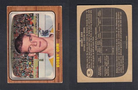 CS96693956 :: 1966-67 TOPPS #35 BOBBY ORR ROOKIE CARD - CAPITAL SPORTS CARDS