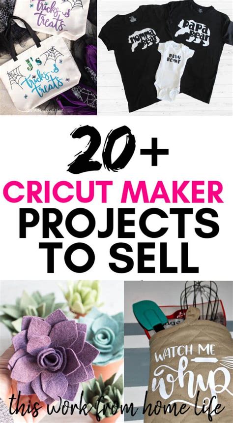 Cricut projects to sell on Etsy or at craft sales. These are easy Cricut crafts that you can ...